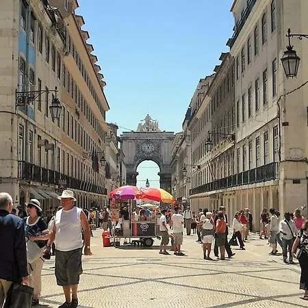 Sj1e Heart Of Baixa With New A/c Spacious Friendly Апартаменти *