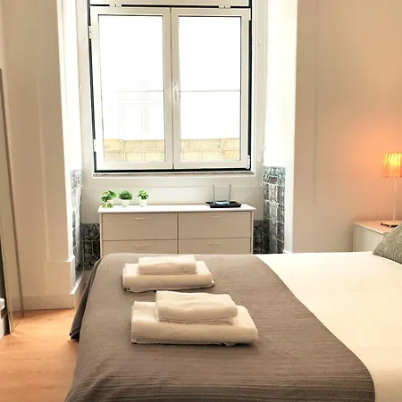 Sj1e Heart Of Baixa With New A/c Spacious Friendly Appartamento *